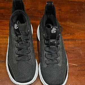 Under Armour Black Knit Sneakers